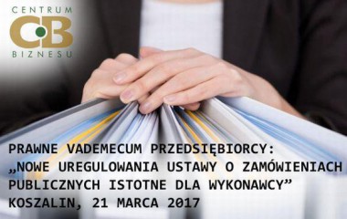 Szkolenie - Vademecum Przedsiębiorcy