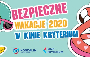 Plakat prezentujący wydarzenie "Bezpieczne wakacje 2020"