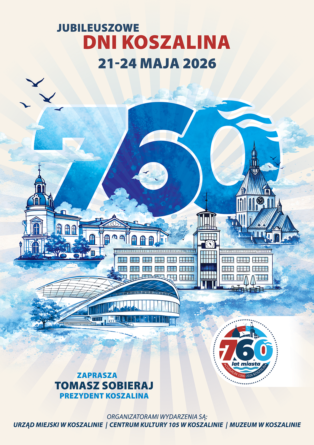 Jubileuszowe dni Koszalina 21-24 maja